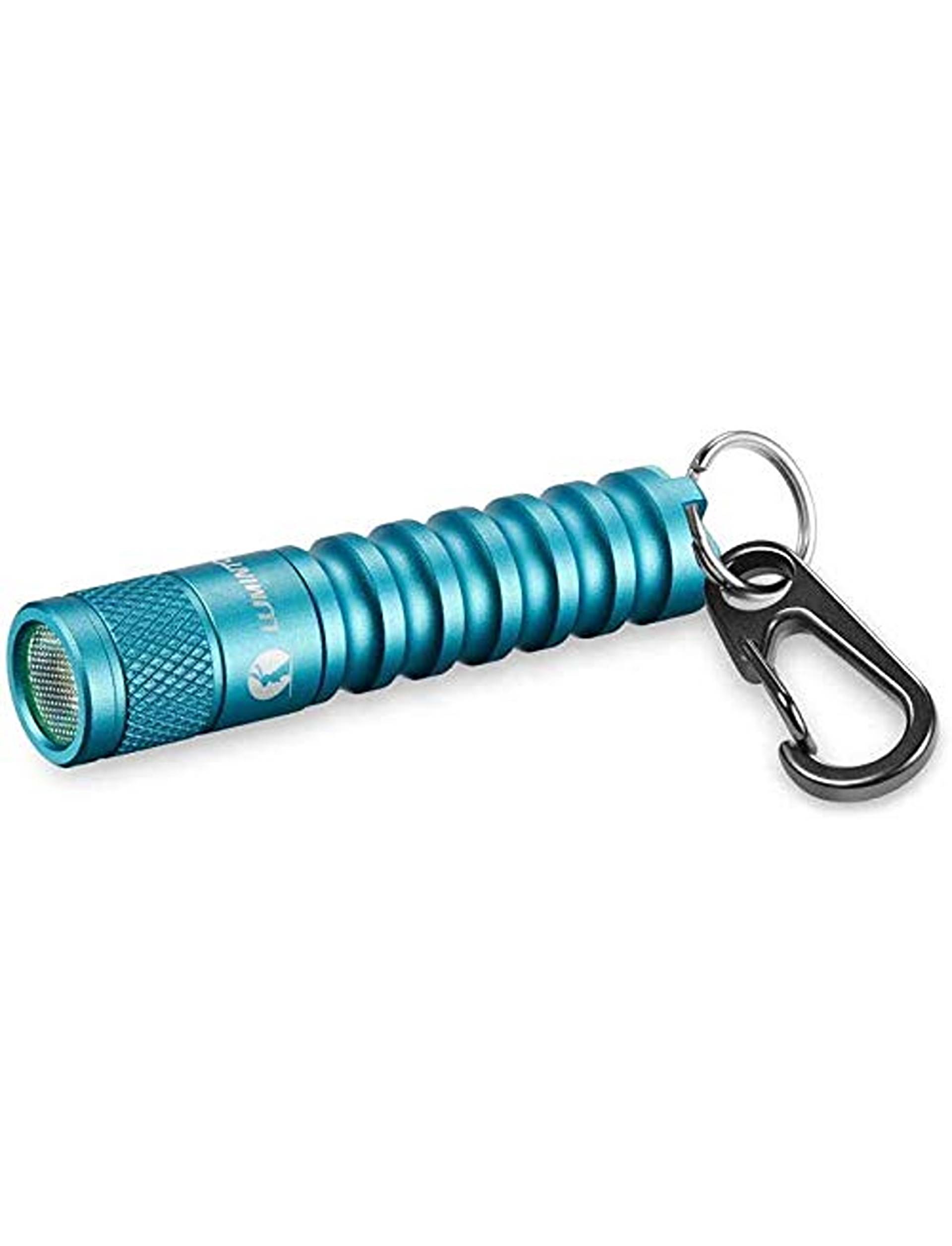 LUMINTOP EDC01 Keychain Flashlight, 120 lumens Pocket EDC Flashlight,36 Hours Long Lasting,3 Modes,IPX8 Waterproof,Powered by AAA Battery(not Included) for Indoor and Outdoor