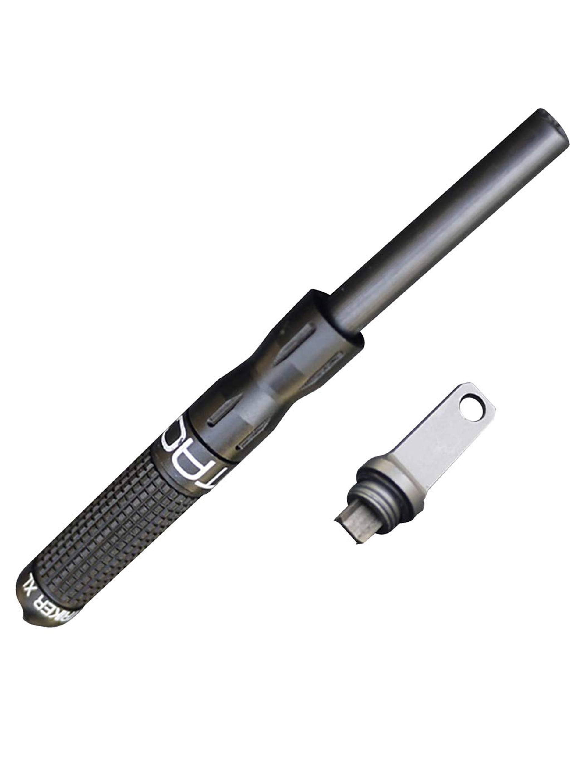 Outgeek metal Starter Mini Portable Magnesium Fire Starter Survival Fire Tool - Black