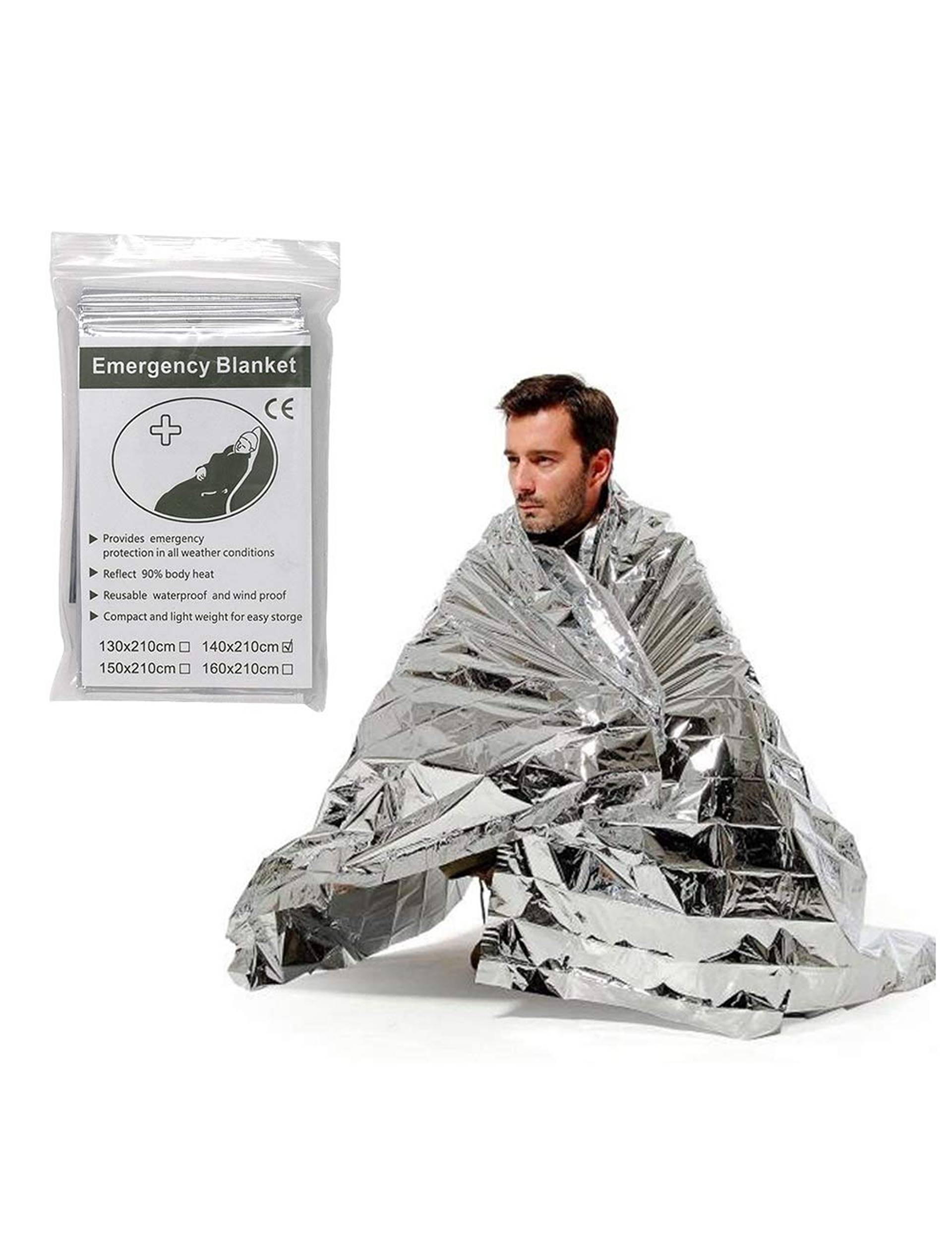 IS IndoSurgicals Emergency Blankets 140 x 210cm