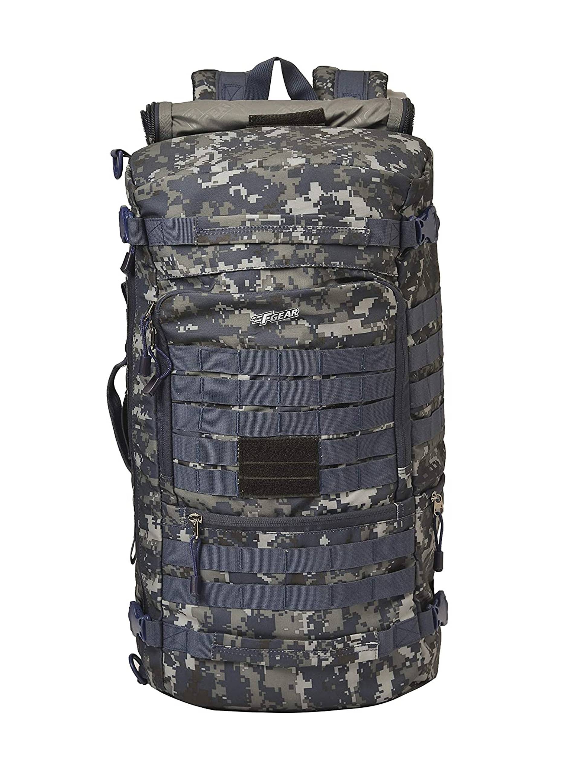 F Gear Military Garrison 36 Liters Side Opening Rucksack Backpack (Marpat Navy Digital Camo)