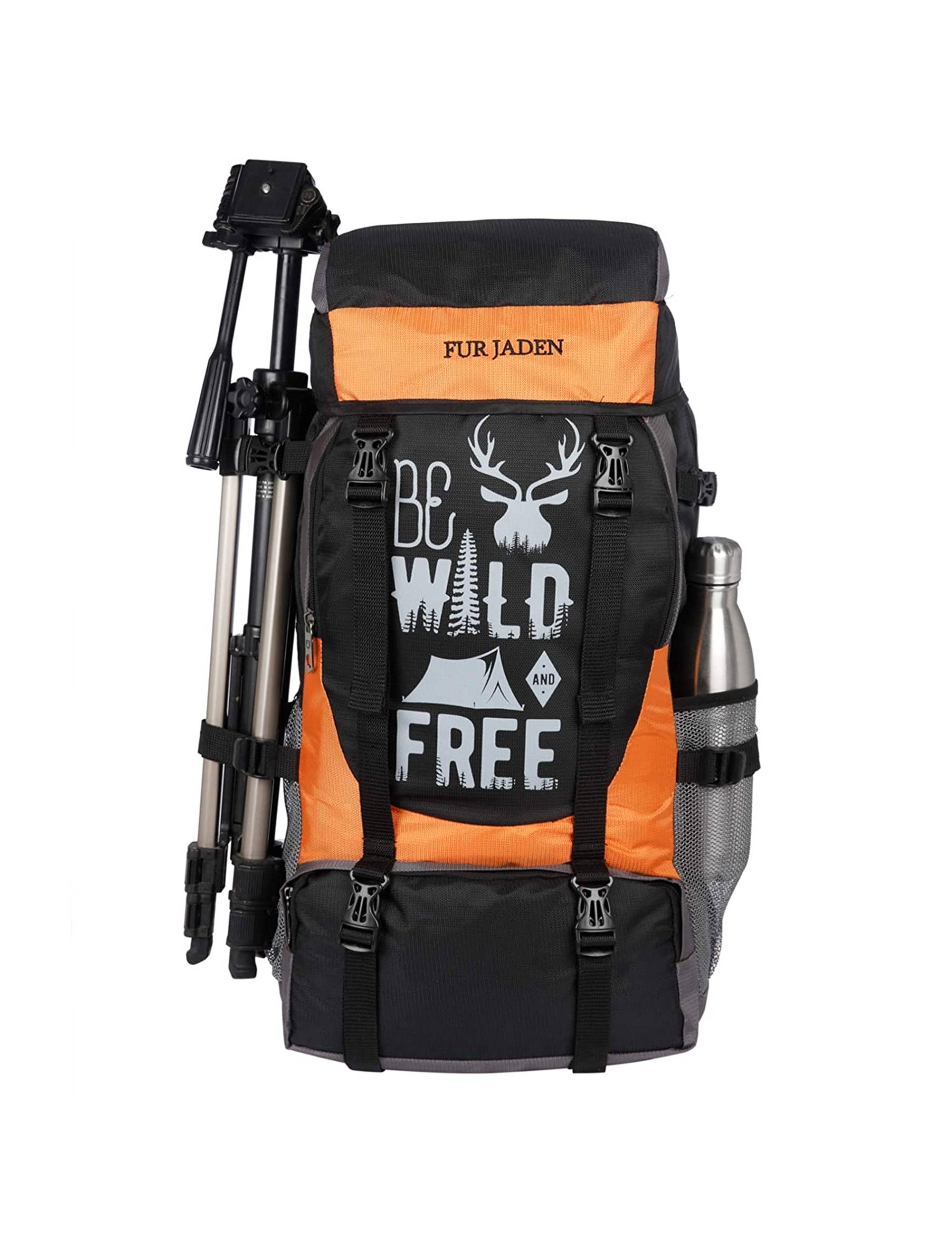 Fur Jaden 55 LTR Rucksack Travel Backpack Bag for Trekking, Hiking with Shoe Compartment