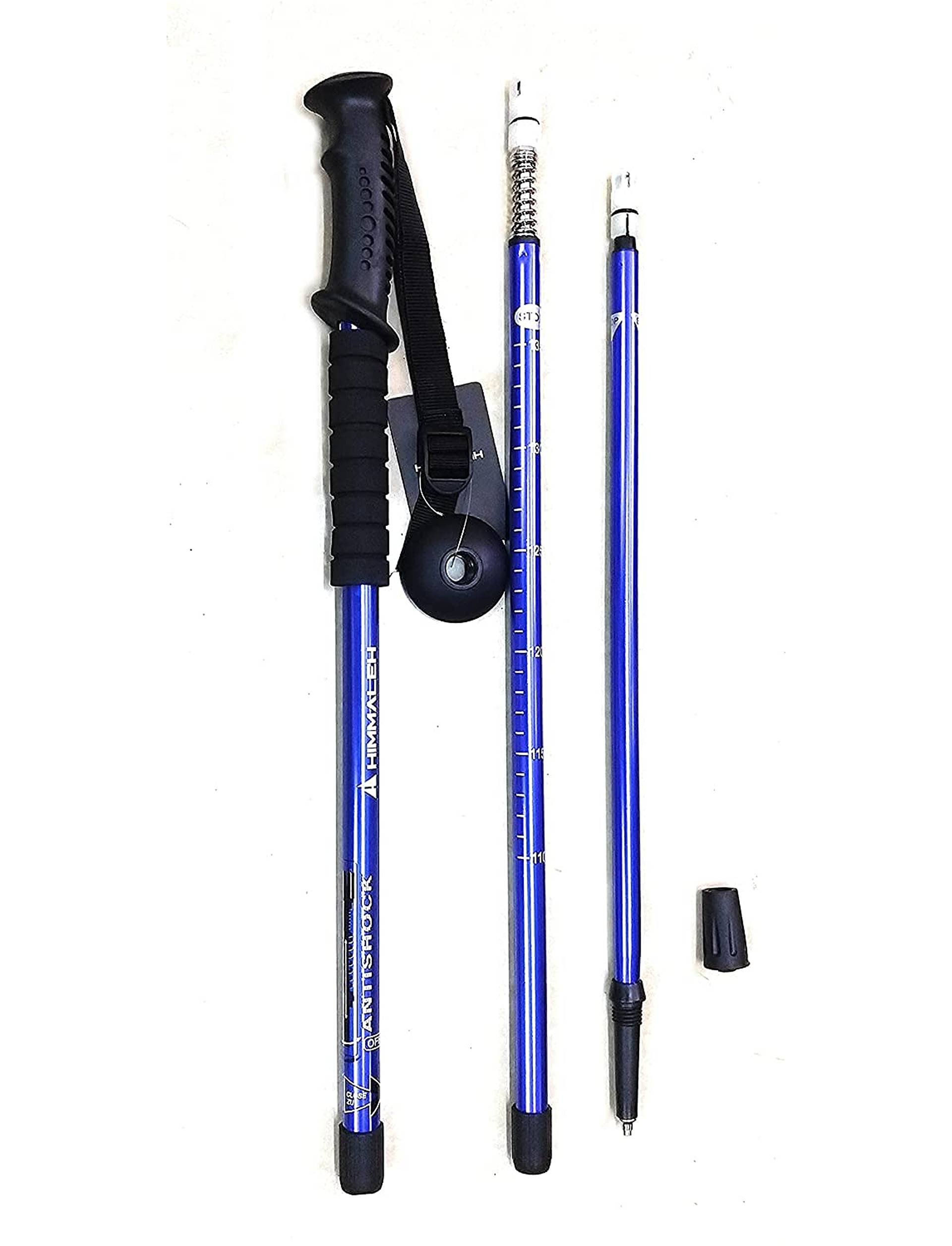 ADD GEAR Carbonlite Ultrastrong Trekking Pole 7075 Aerospace Aluminum Foldable 135 cm Anti-Shock EVA Foam Handle Hiking Walking Sticks All Terrain Alpenstock Mountaineering Trekking Pole (1 pc)