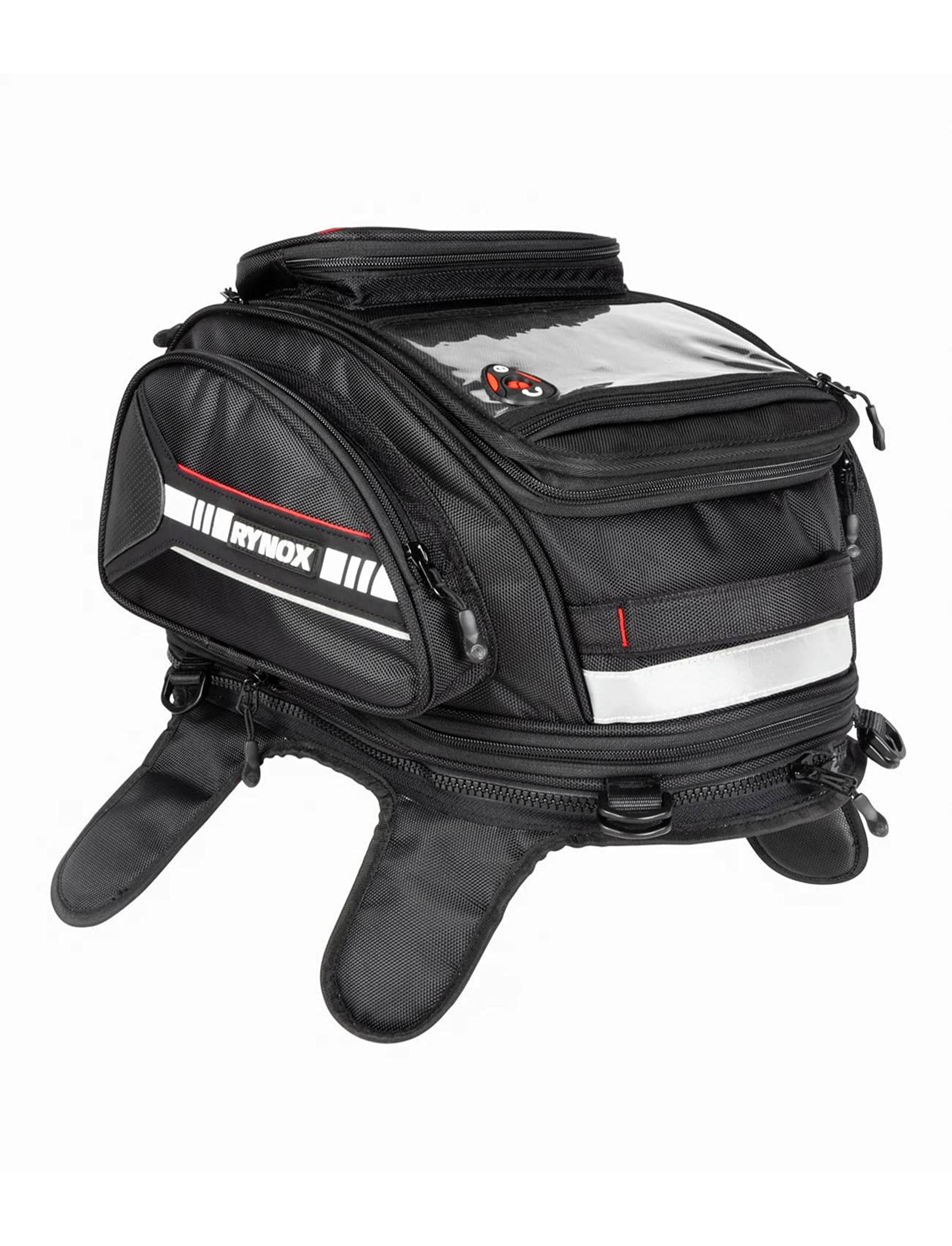Rynox Optimus Motorcycle Tank Bag (2021 Series with Genuine YKK Plastic Fittings)