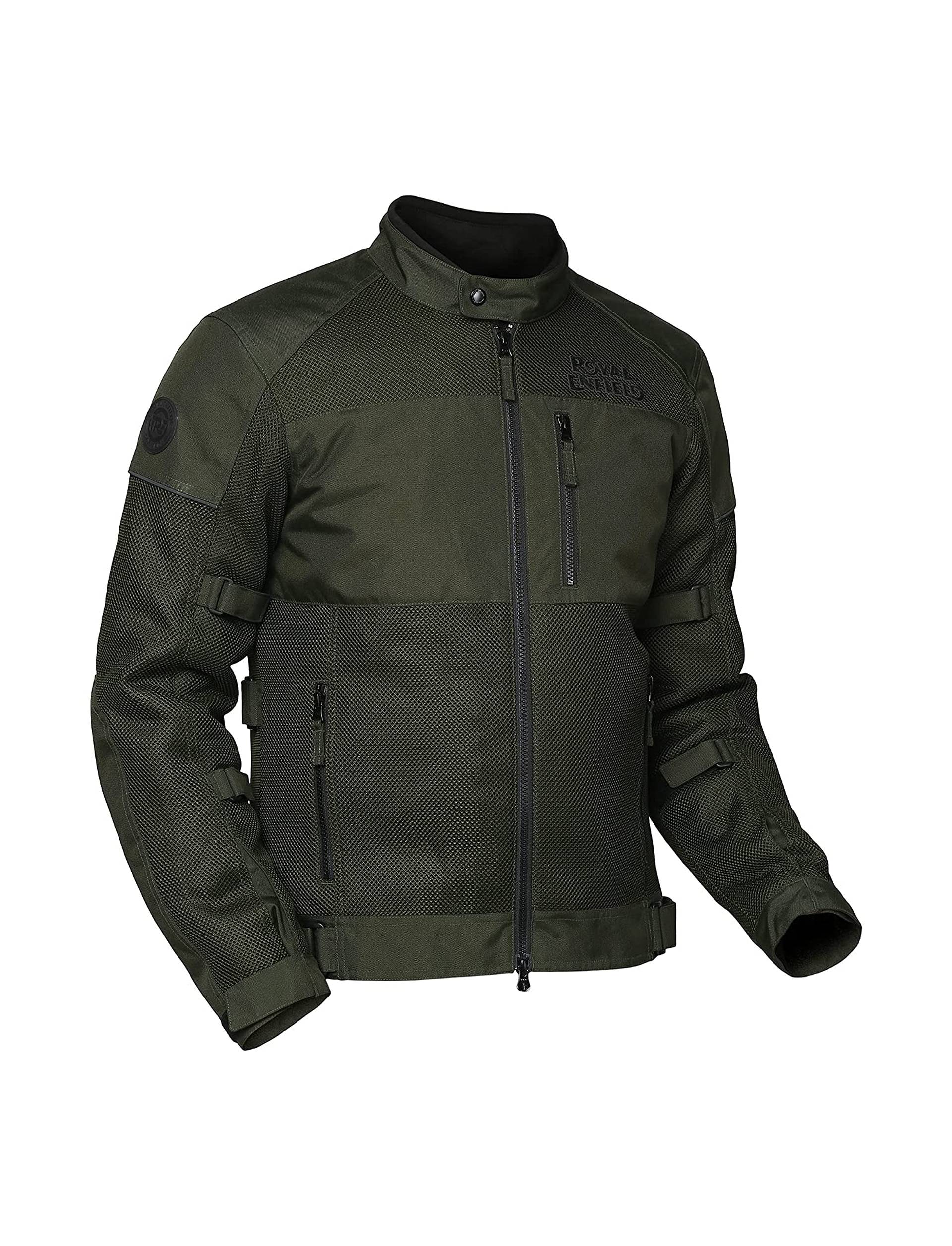 Royal Enfield Men's Windfarer Riding Jacket (Olive)